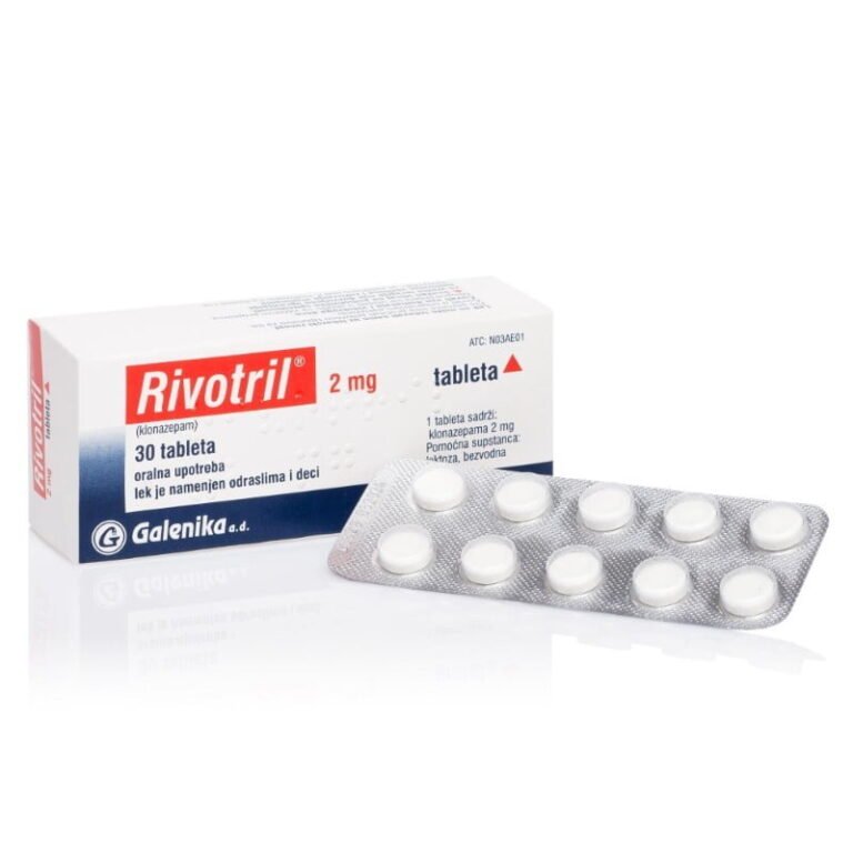 Rivotril 2mg (Clonazepam)