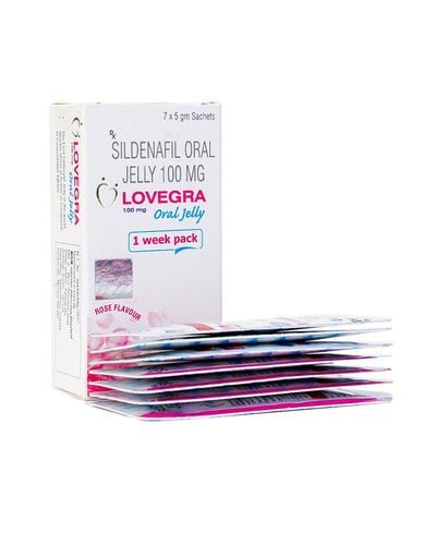 Lovegra 100mg & Oral Jelly (Female Viagra)